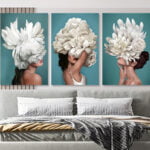 femeia floare 3 piese dormitor