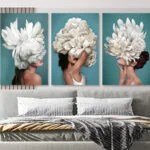 femeia floare 3 piese dormitor