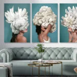 femeia floare 3 piese