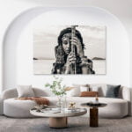 tablou canvas modern beauty living