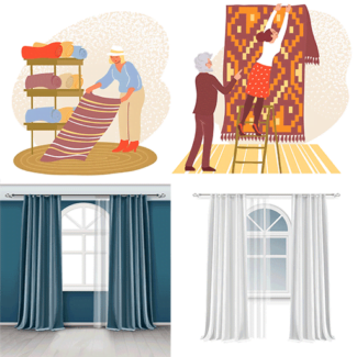 Covoare / Draperii / Perdele