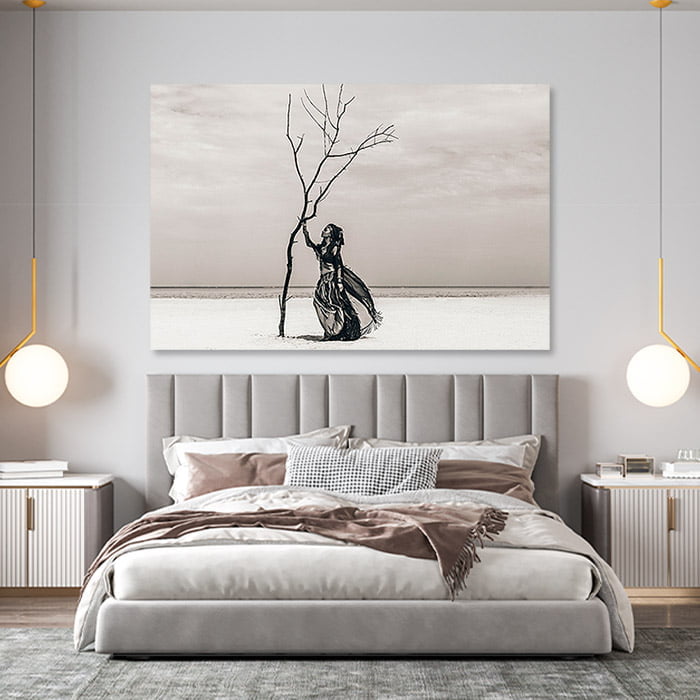 tablou canvas dormitor modern interior fashion beauty